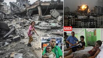 Συγκλονιστικές εικόνες με αιμόφυρτα και χτυπημένα παιδιά σε Γάζα και Ισραήλ