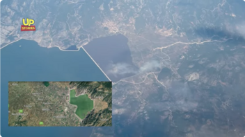 Η Λίμνη Κάρλα μετά την κακοκαιρία "Daniel" - Βίντεο από τα 35.000 πόδια