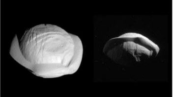 Η NASA δημοσίευσε φωτογραφίες από φεγγάρι "ραβιόλι" που δεν έχετε ξαναδεί