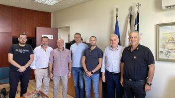 Παύλος Μπαριτάκης: Η συνεργασία με την Πυροσβεστική Υπηρεσία θα συνεχιστεί για την πυροπροστασία του Δ. Βιάννου