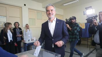 Ψήφισε ο Κωνσταντίνος Ζέρβας στη Θεσσαλονίκη