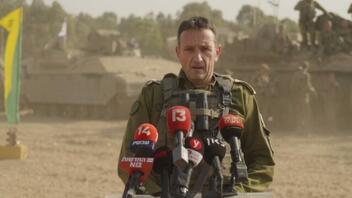 Aρχηγός στρατού Ισραήλ: «Θέλω να είμαι σαφής, είμαστε έτοιμοι να εισβάλουμε»
