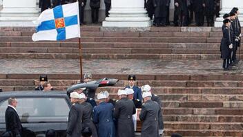 Κηδεύθηκε ο πρώην πρόεδρος της Φινλανδίας Μάρτι Αχτισάαρι 