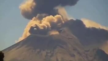 Μεξικό: Εξερράγη το ηφαίστειο Ποποκατέπετλ
