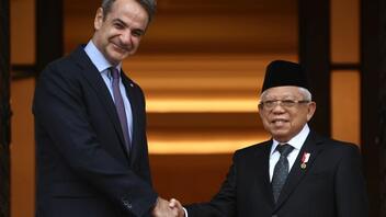 Συνάντηση Μητσοτάκη με τον αντιπρόεδρο της Ινδονησίας