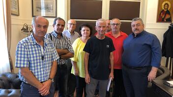 Στην Αντιπεριφέρεια Χανίων μέλη του Συλλόγου Εργαζομενών ΥΠΕΘΑ στην Κρήτη