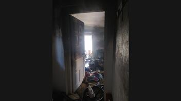 Στάχτη κι αποκαΐδια στο σπίτι στα Μάλια - Δείτε φωτογραφίες
