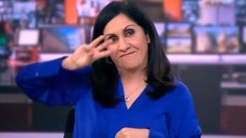 Η παρουσιάστρια του BBC μετρούσε αντίστροφα και δεν ύψωσε το μεσαίο δάκτυλο στην κάμερα