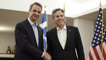 Συνάντηση Μπλίνκεν – Μητσοτάκη στα Χανιά: "Πιο ισχυρές από ποτέ οι σχέσεις ΗΠΑ - Ελλάδας"