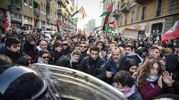 Ιταλία: Διαδηλώσεις υπέρ των Παλαιστινίων σε Ρώμη και Μιλάνο