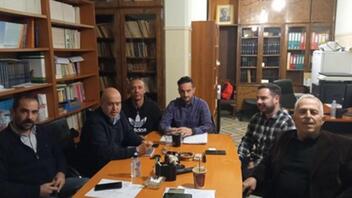 Συνάντηση Αποστολάκη με τον Σύλλογο Εκπαιδευτικών Πρωτοβάθμιας Εκπαίδευσης Ρεθύμνου