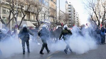 Θεσσαλονίκη: Επεισόδια στην πορεία κατά των μη κρατικών πανεπιστημίων