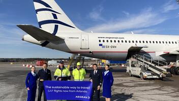 AEGEAN: Επεκτείνει τη χρήση Βιώσιμων Αεροπορικών Καυσίμων (SAF) στις πτήσεις της και τα αεροδρόμια της Ευρώπης