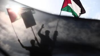 Η Αγωνιστική Παρέμβαση Εκπαιδευτικών στη συγκέντρωση αλληλεγγύης για τον Παλαιστινιακό λαό