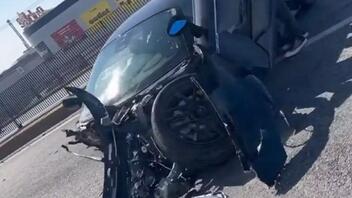 Βίντεο από τροχαίο με Maserati στον Κηφισό – Το πανάκριβο supercar κόπηκε στα 2