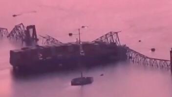 ΗΠΑ: Έξι αγνοούμενοι στη Βαλτιμόρη - Το πλοίο που προσέκρουσε στη γέφυρα είχε προλάβει να εκπέμψει σήμα κινδύνου