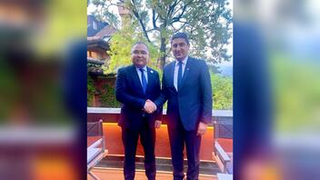 Νέοι δρόμοι συνεργασίας Ελλάδας με Ουζμπεκιστάν μετά τη συνάντηση του ΥπΑΑΤ Λευτέρη Αυγενάκης με τον ομόλογό του Ibrohim Abdurakhmonov