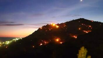 Χωρίς ενεργό μέτωπο η μεγάλη πυρκαγιά στην Ιεράπετρα