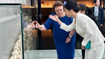 Στο Μουσείο της Ακρόπολης η Πριγκίπισσα Κάκο της Ιαπωνίας