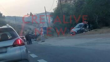 Τροχαίο ατύχημα στη Λυγαριά - Κινητοποιήθηκαν οι αρχές