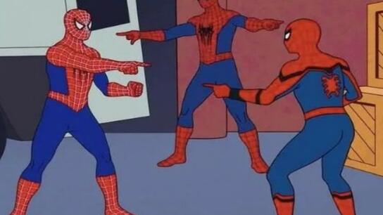 H Marvel έκανε πραγματικότητα το meme του Spider-Man και έγινε viral