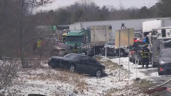 Τρεις νεκροί σε καραμπόλα 50 οχημάτων λόγω χιονοθύελλας στις ΗΠΑ