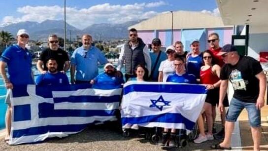 Στο Δήμο Φαιστού η προετοιμασία της Εθνικής Ομάδας Κολύμβησης Ατόμων με Αναπηρία του Ισραήλ