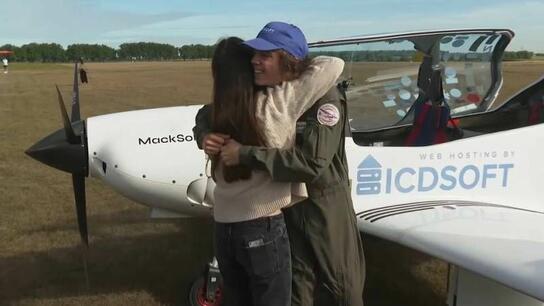  Παγκόσμιο ρεκόρ 17χρονου πιλότου για τον γύρο του κόσμου με ελαφρύ αεροσκάφος 