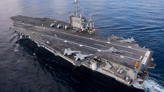Συνεκπαίδευση της Πολεμικής Αεροπορίας με το αεροπλανοφόρο «USS Harry S. Truman»