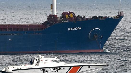 Τουρκία: Επιθεωρητές στο πρώτο πλοίο που μεταφέρει σιτηρά από την Ουκρανία