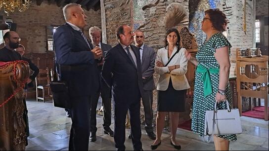 Τη Μονή Βλατάδων επισκέφθηκε ο πρώην Πρόεδρος της Γαλλίας 