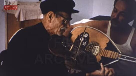 Νικόλαος Χάρχαλης: Ο Κρητικός βιολιστής σε ένα φιλμ του 1971