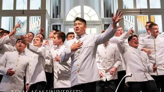 Συναυλία με τη διάσημη πανεπιστημιακή χορωδία δοκίμων «Texas A&M Singing Cadets»