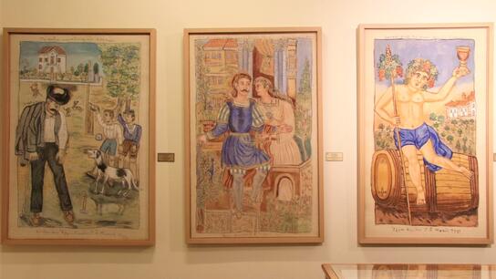 O Θεόφιλος «μπαίνει» με τους πίνακές του στο Μουσείο του Λούβρου