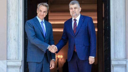 Συνάντηση του πρωθυπουργού με τον Ρουμάνο ομόλογό του