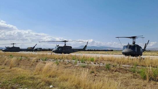 Απομακρύνονται τα ελικόπτερα από το Στεφανοβίκειο λόγω ανόδου της στάθμης των νερών