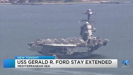 Στο Μαράθι το πλωτό "θηρίο" των ΗΠΑ «USS Gerald Ford»
