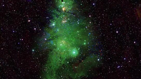 NASA: Έφτιαξε το χριστουγεννιάτικο αστρικό δέντρο του Γαλαξία 