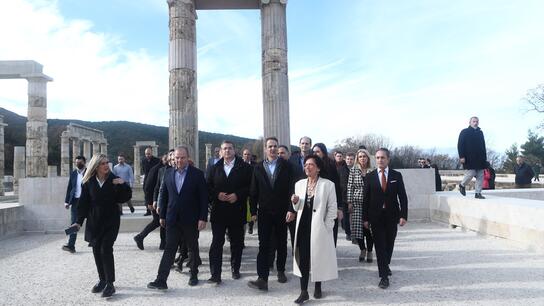 Μητσοτάκης: Παγκόσμιας σημασίας η αναστήλωση του "Παρθενώνα της Μακεδονίας"