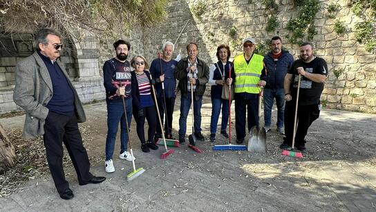 Ηράκλειο: Εθελοντές καθάρισαν την Πύλη Αγ. Γεωργίου - Βίντεο και φωτογραφίες