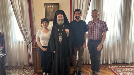 Ο Αρχιεπίσκοπος Αυστραλίας υποδέχθηκε το ελληνικό ντουέτο «NikoTeini» από την Κωνσταντινούπολη