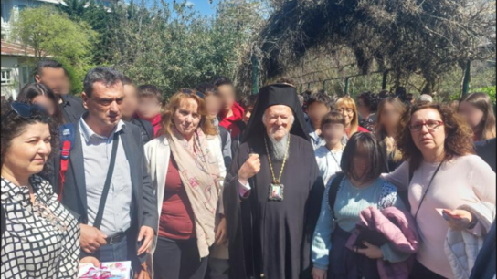 Μαθητές από το Ηράκλειο συνάντησαν τον Οικουμενικό Πατριάρχη
