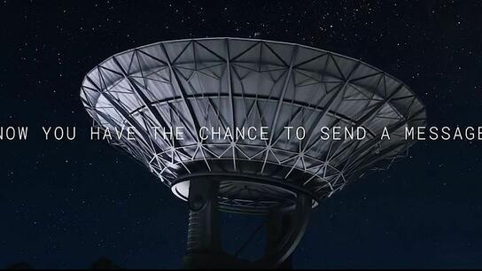 Ιταλία: Στείλε και εσύ μήνυμα ή βίντεο στο διάστημα αναζητώντας ζωή