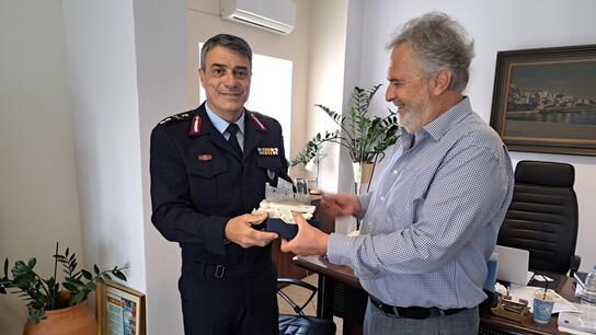 Στο Δήμο Σητείας ο Γενικός Περιφερειακός Αστυνομικός Διευθυντής Κρήτης