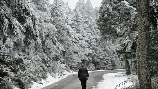 Meteo: Σε χαμηλά επίπεδα η χιονοκάλυψη στην Ελλάδα τον φετινό χειμώνα