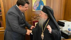 Με τον Οικουμενικό Πατριάρχη και τον μητροπολίτη Θεσσαλονίκης συναντήθηκε ο νέος πρέσβης των ΗΠΑ