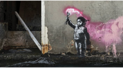 O Banksy ανακηρύχθηκε επίτιμος καθηγητής Πανεπιστημίου της Αγγλίας