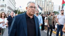 Κουτσούμπας στο συλλαλητήριο για την Παλαιστίνη