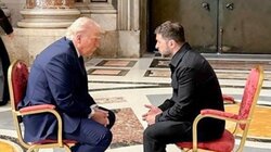 Ζελένσκι με Τραμπ