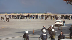 Αγροτικό Συλλαλητήριο Ηράκλειο αεροδρομιο